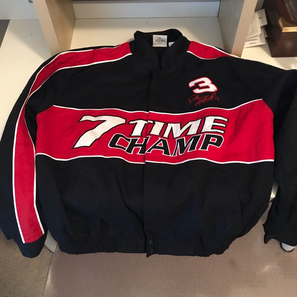 Rare Dale Earnhardt 7 Time Champion Jacket